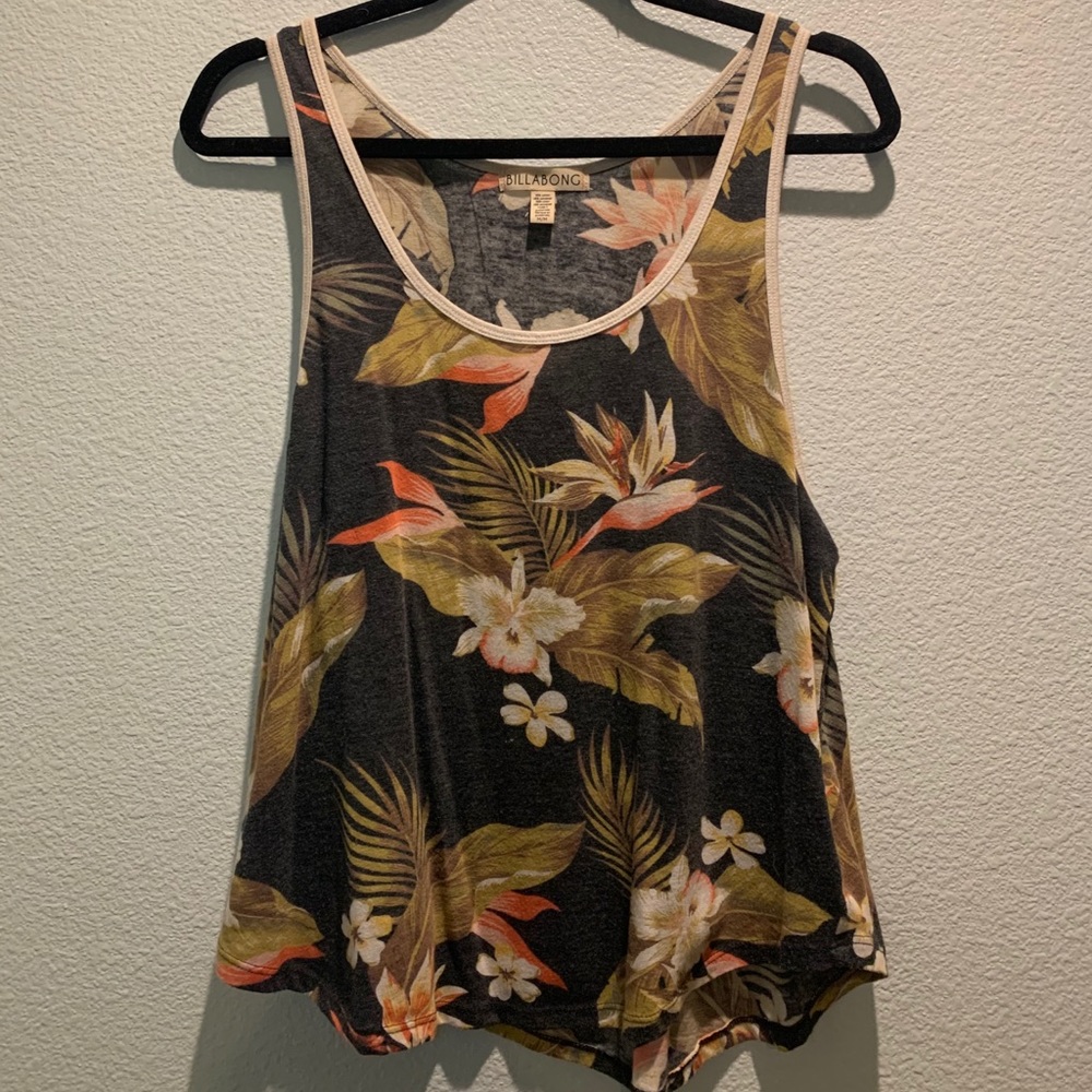Billabong Floral Tank Top